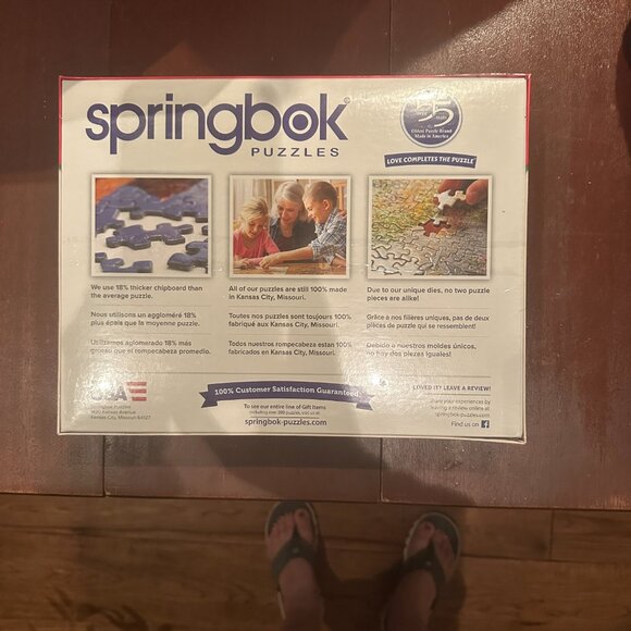 Springbok Snowman 500 Piece Puzzle - Picture 5 of 5